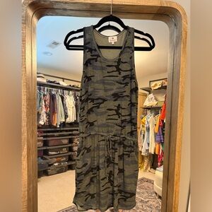Sundry Camo Tank dress